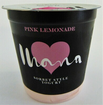 Ihana Pink Lemonade Sorbet Style Yoghurt Ihana Pink Lemonade Sorbet Style Yoghurt