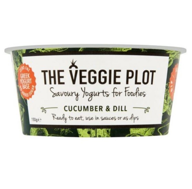 The Veggie Plot Cucumber and Dill Savoury Yoghurt
