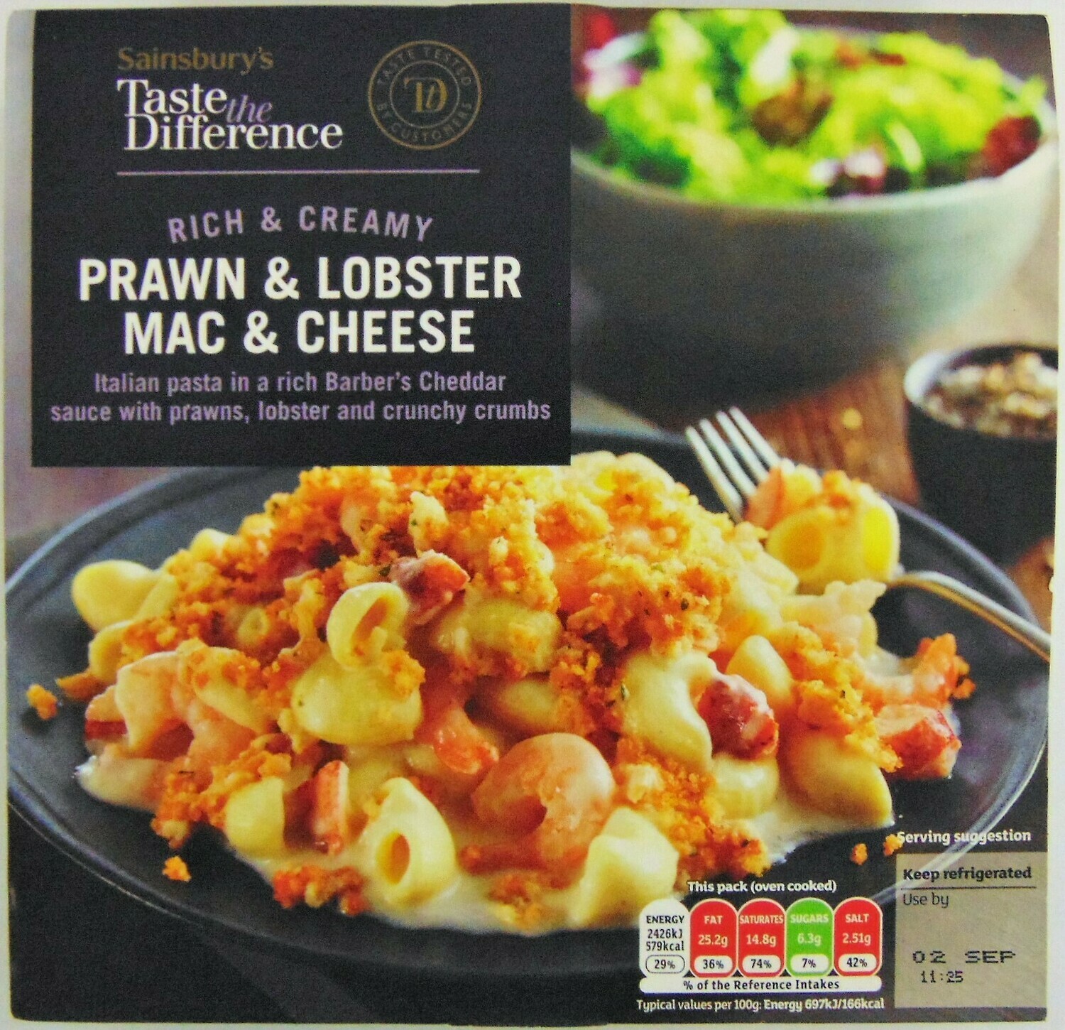 Sainsbury&#39;s Taste the Difference Prawn &amp; Lobster Mac &amp; Cheese