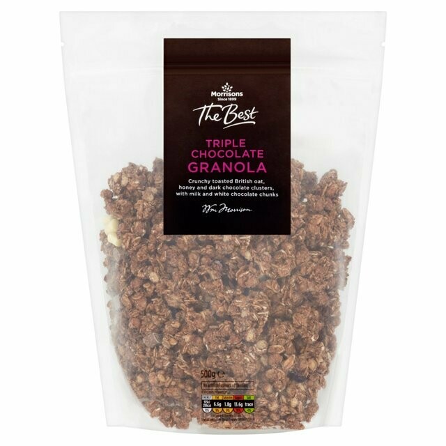 Morrisons The Best Triple Chocolate Granola