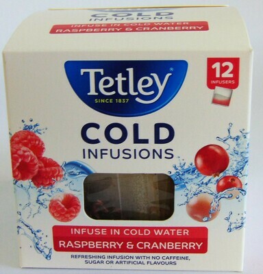Tetley Cold Infusions: Raspberry & Cranberry