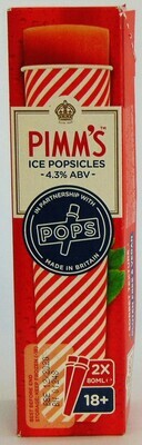 Pops Pimm's Ice Popsicle