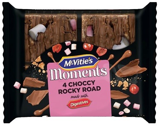 McVitie's Moments Chocky Rocky Road Squares McVitie's Moments Chocky Rocky Road Squares