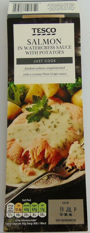 Tesco Salmon In Watercress Sauce