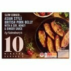 Sainsbury&#39;s Slow Cook Asian Style British Pork Belly with a Soy, Honey &amp; Ginger Sauce