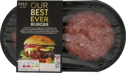 Marks and Spencers 2 Our Best Ever Burger (Gluten Free)