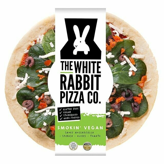 White Rabbit Pizza Smokin&#39; Vegan Gluten Free Pizza