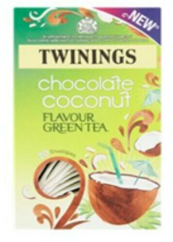 Twinings Chocolate and Coconut Flavoured Green Tea