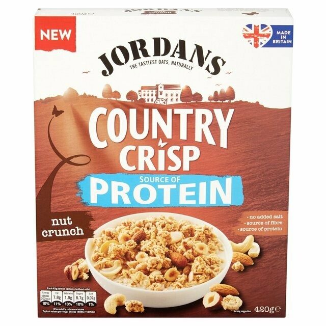 Jordan&#39;s Country Crisp Protein Nut Crunch