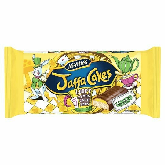 Mcvitie&#39;s Jaffa Loopy Lemon Cake Bars