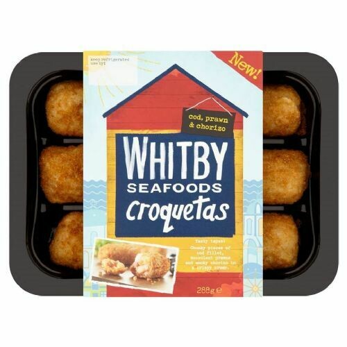 Whitby Cod, Prawn &amp; Chorizo Croquetas