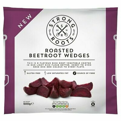 Strong Roots Roasted Beetroot Wedges