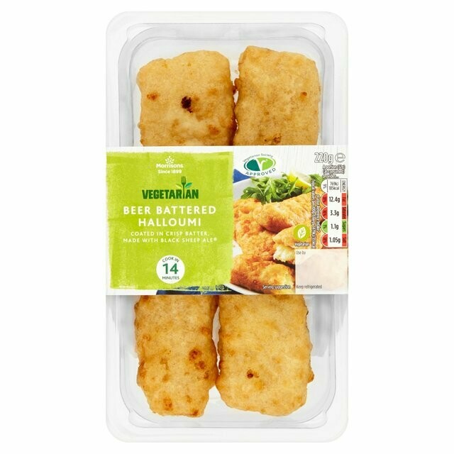 Morrisons Beer Battered Halloumi