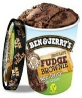 Chocolate Fudge Brownie Non- Dairy Ice Cream Ice Cream