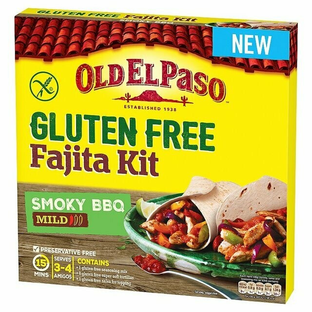 Old El Paso Gluten Free Smoky BBQ Fajita Kit