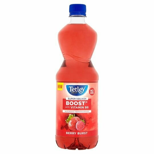 Tetley Super Infusions Berry Boost 850Ml