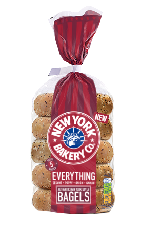 New York Bakery Co Everything Bagel New York Bakery Co Everything Bagel