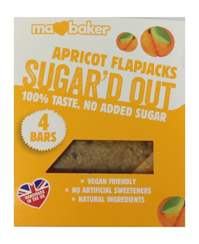 Ma Baker Apricot Flapjacks Sugar&#39;D Out