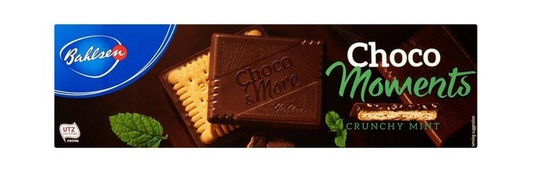 Bahlsen Choco Moments Crunchy Mint