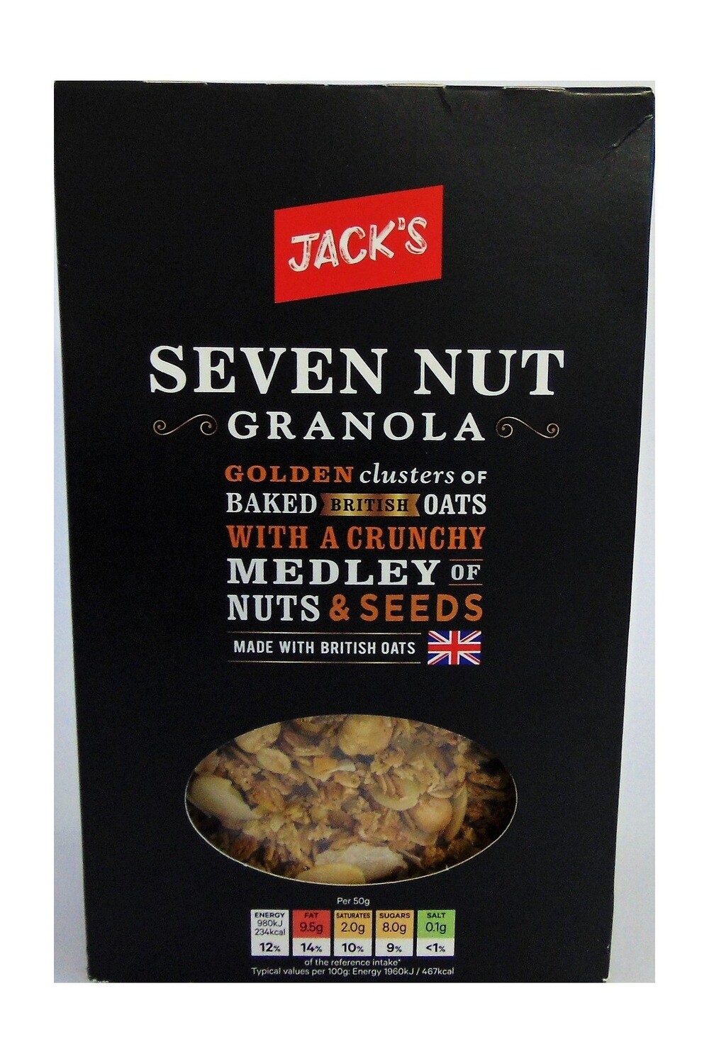 Jack&#39;s Seven Nut Granola