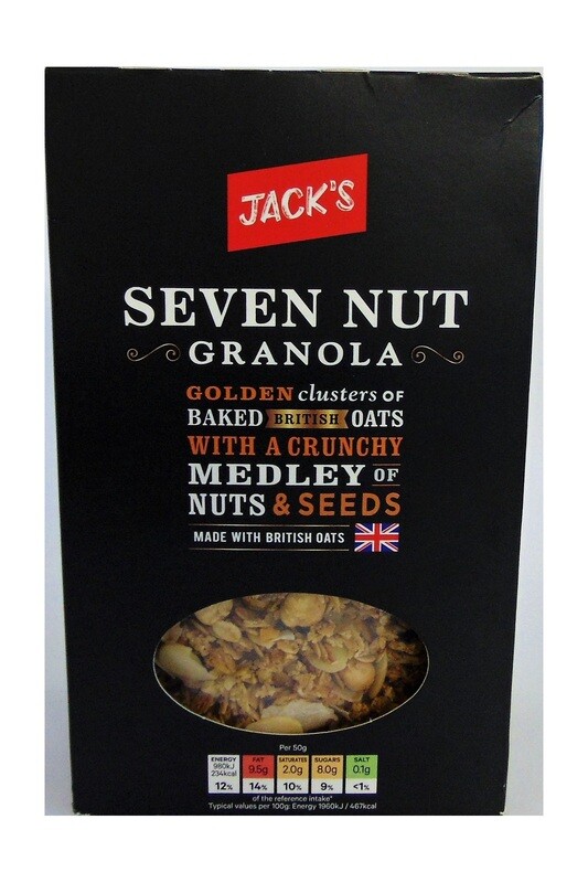 Jack&#39;s Seven Nut Granola