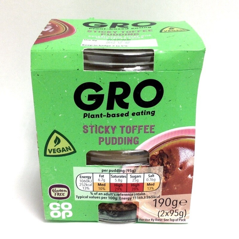 Co-op Gro Sticky Toffee Pudding