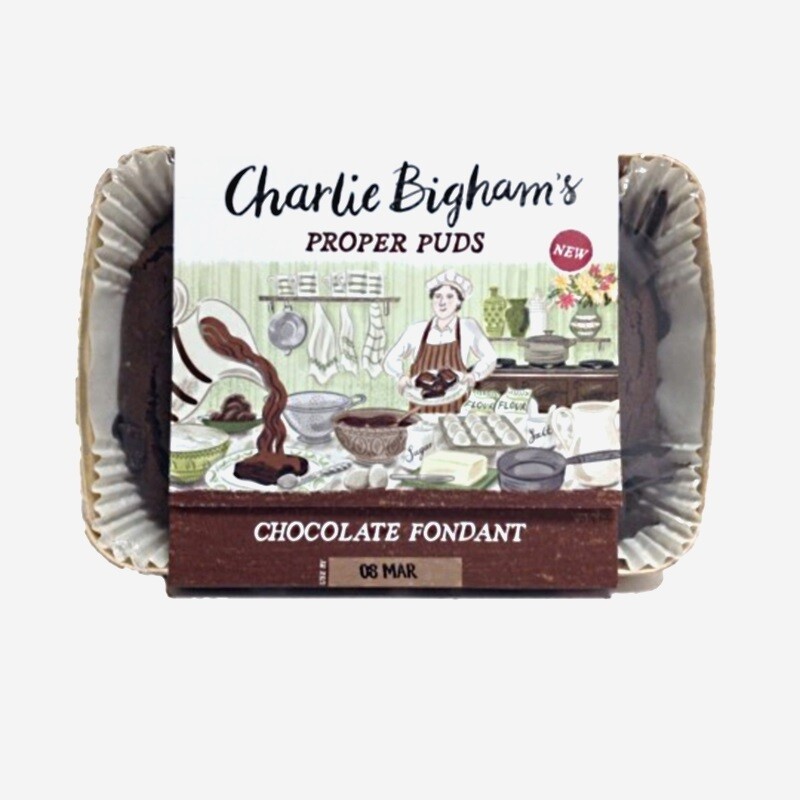Charlie Bigham&#39;s Proper Puds Chocolate Fondant