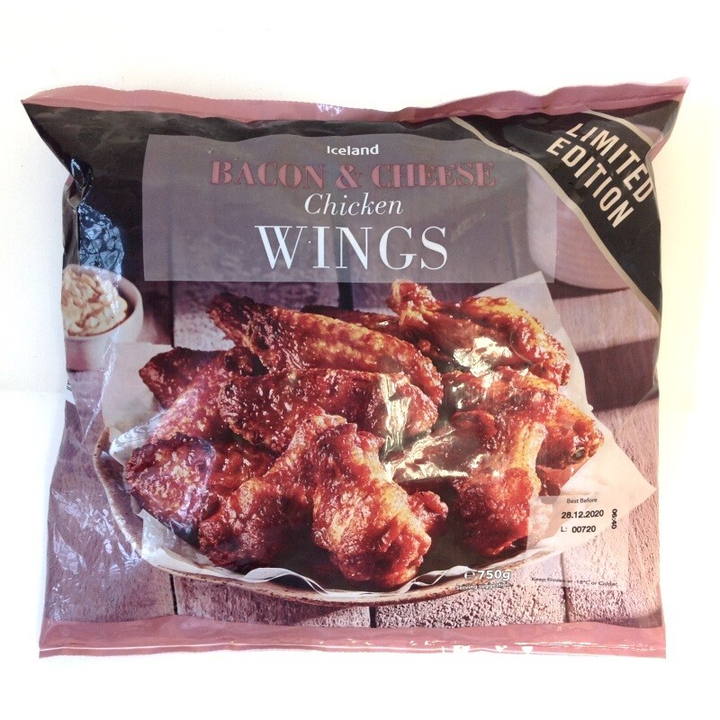 Iceland Bacon and Cheese Chicken Wings