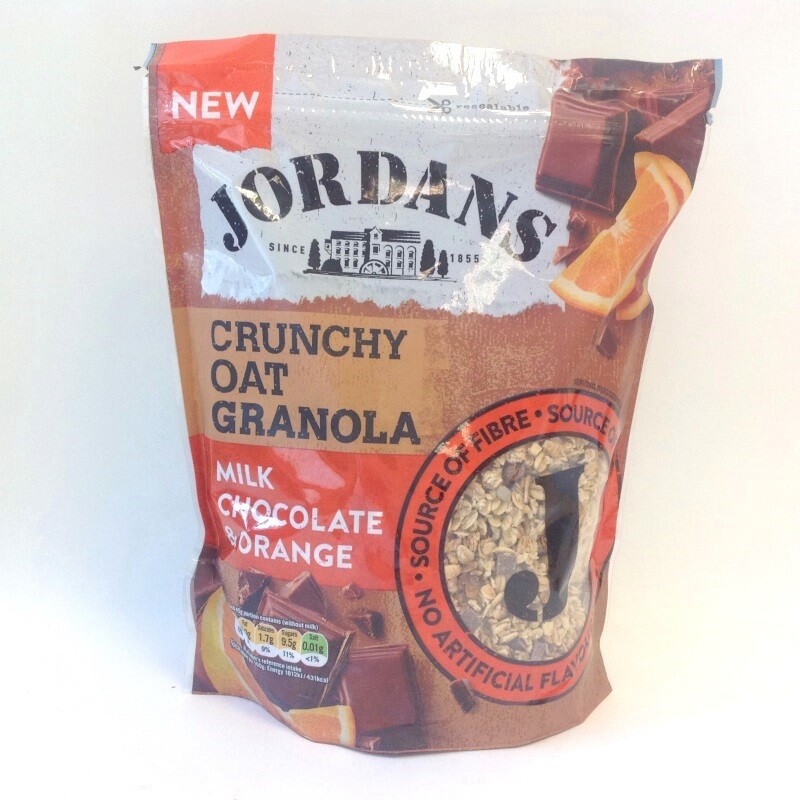 Jordans Crunchy Oat Granola - Chocolate &amp; Orange Flavour