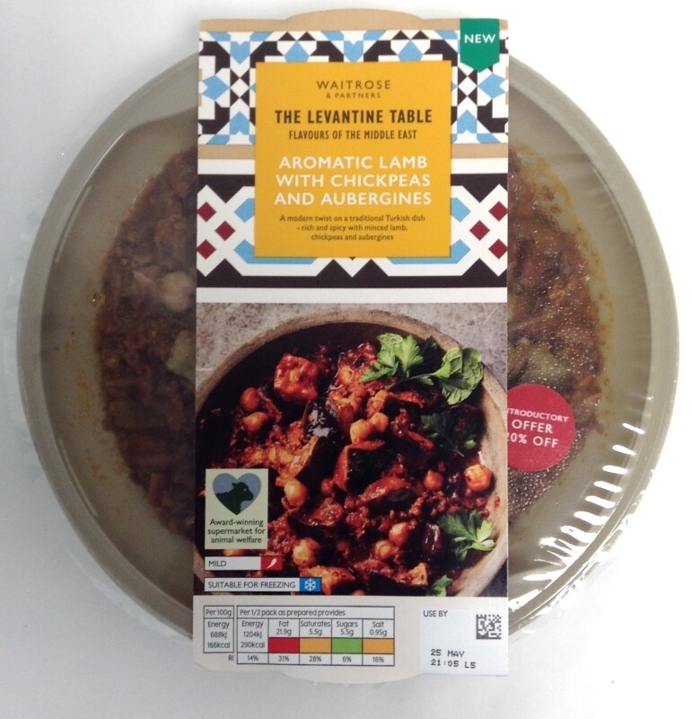 The Levantine Table Aromatic Lamb with Chickpeas and Aubergines