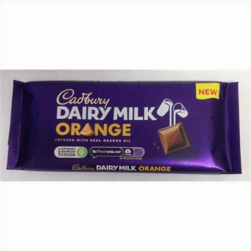 Cadbury Dairy Milk Orange