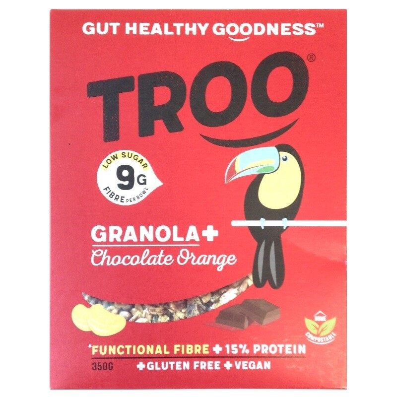 Troo Granola Plus Chocolate Orange