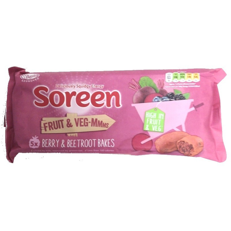 Soreen 5 Fruit &amp; Veg-Mmms Blackberry &amp; Beetroot Bake