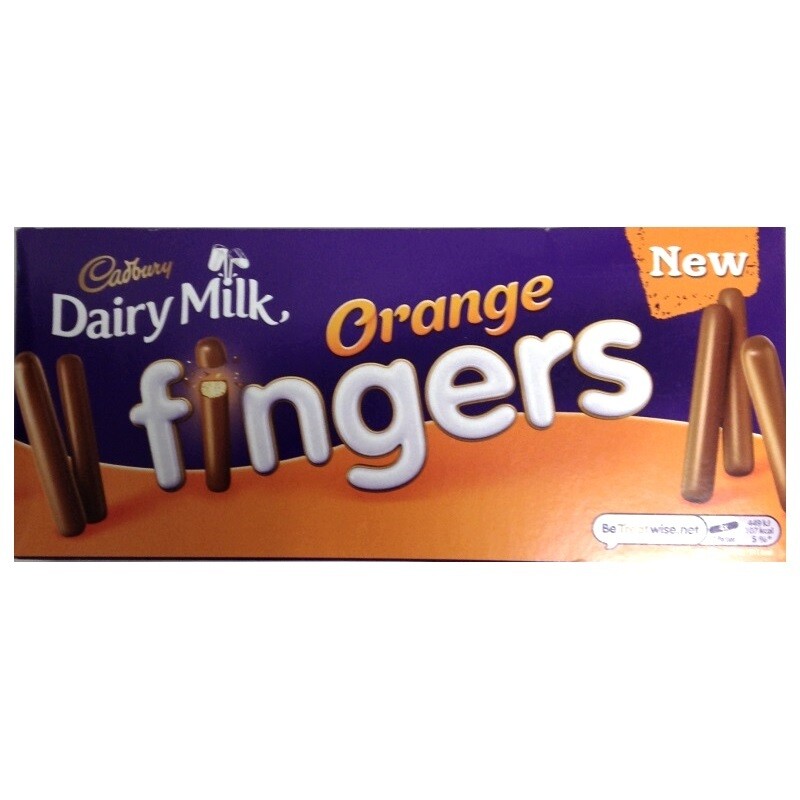 Cadbury Dairy Milk Orange Fingers