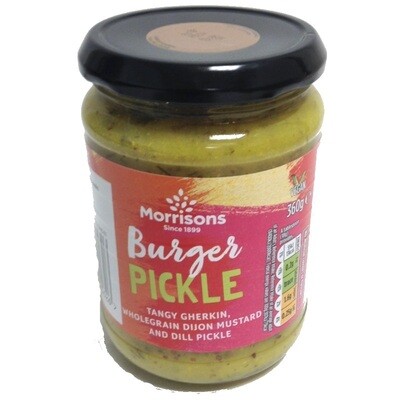 Morrisons Burger Pickle