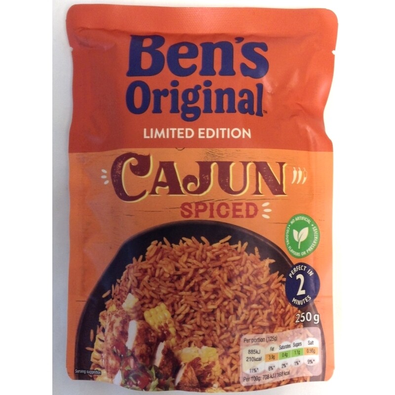 Bens Original Limited Edition Cajun Spiced Rice
