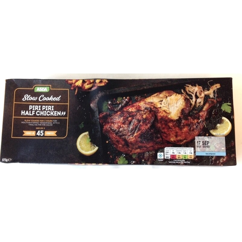 ASDA Slow Cooked Piri Piri Half Chicken