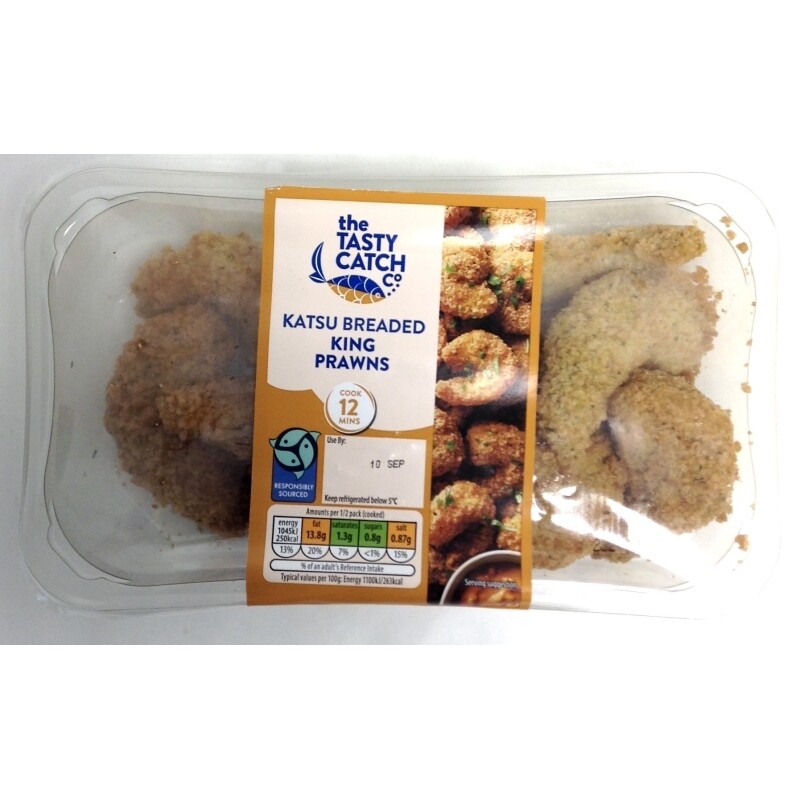 Aldi The Tasty Catch Katsu Breaded King Prawns