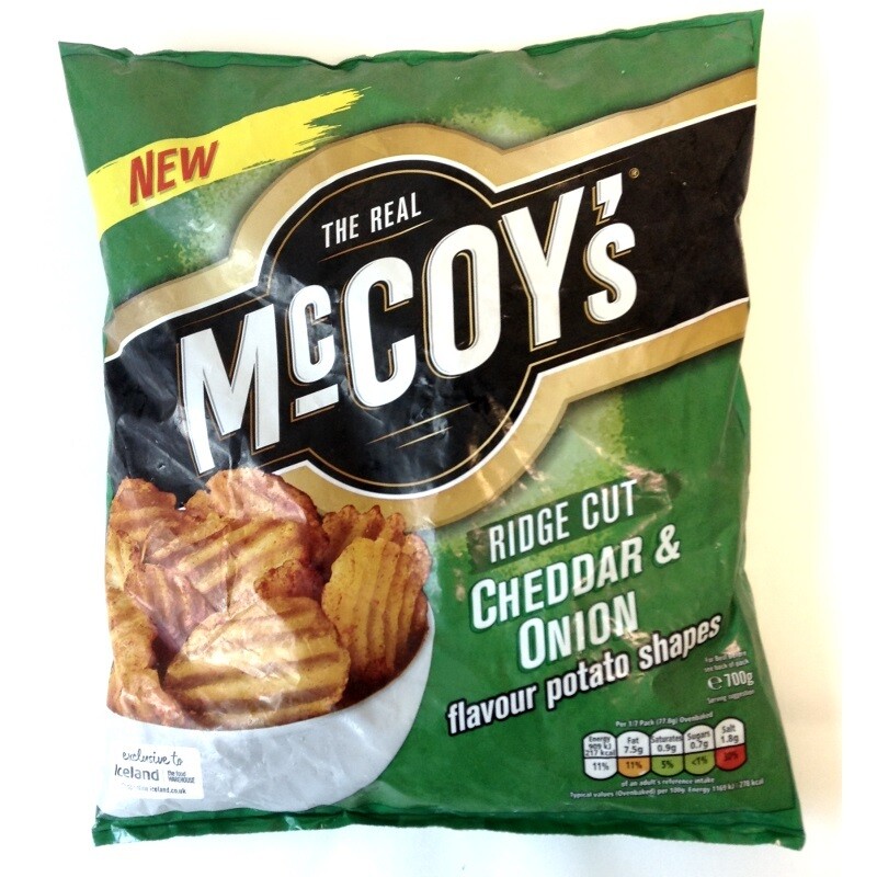 The Real McCoy&#39;s Cheddar and Onion