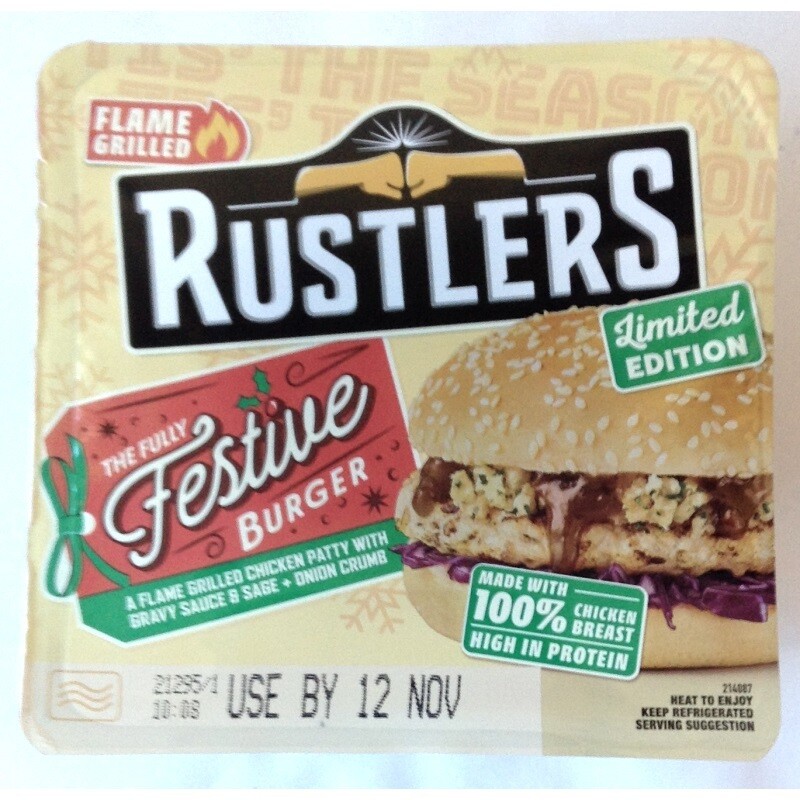 Rustlers Festive Burger