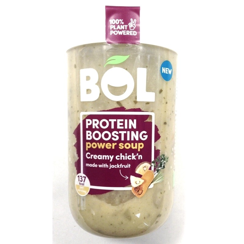 Bol Protein Boosting Creamy Chick&#39;n Vegetable Soup