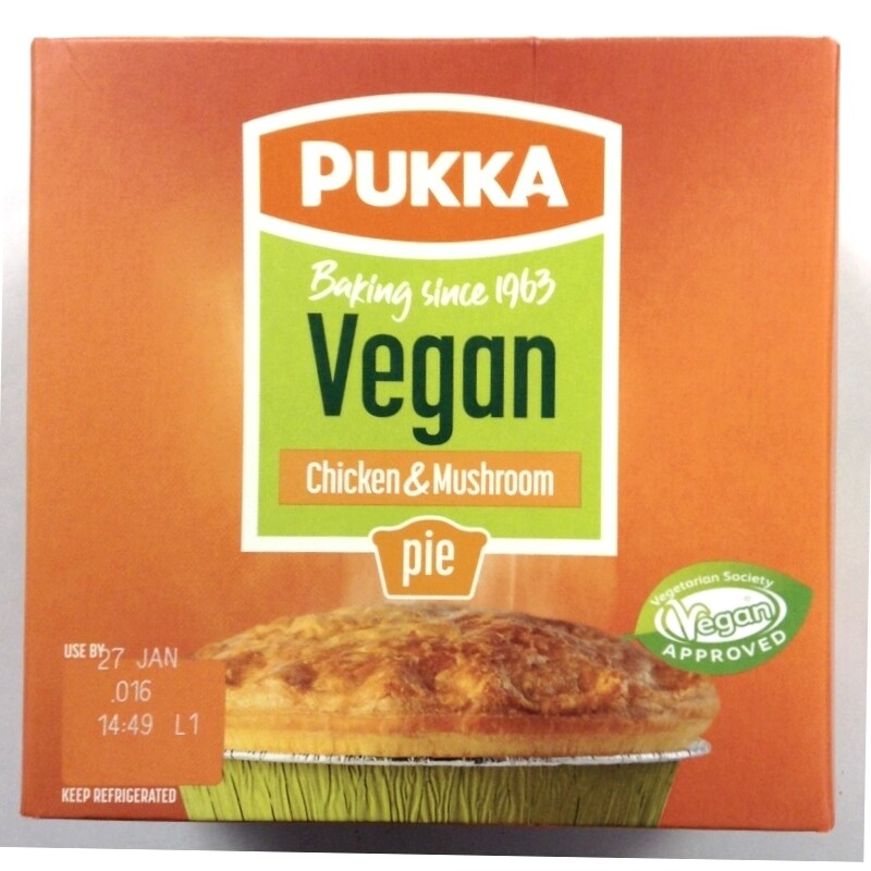 Pukka Vegan Chicken &amp; Mushroom Pie