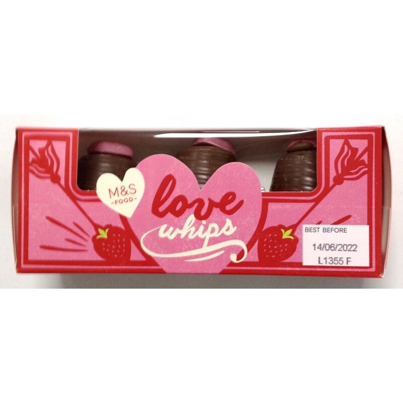 M&amp;S 3 Love Whips