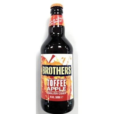 Brothers Toffee Apple Premium Cider Bottle