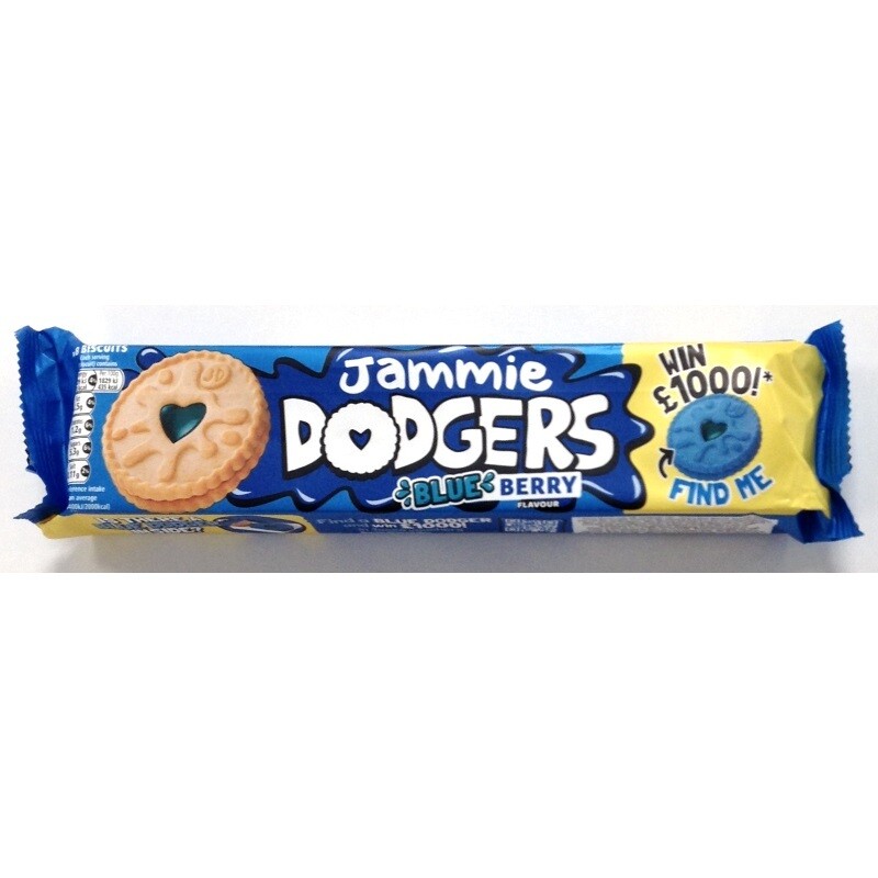 Jammie Dodgers Blue Berry Flavour
