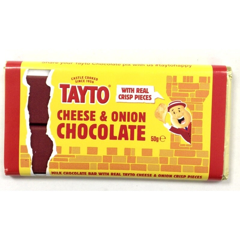Tayto Cheese &amp; Onion Chocolate