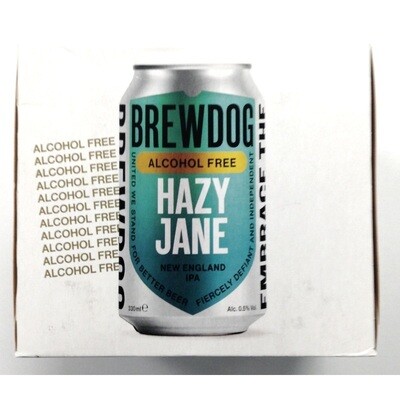 Brewdog Alcohol Free Hazy Jane New England IPA