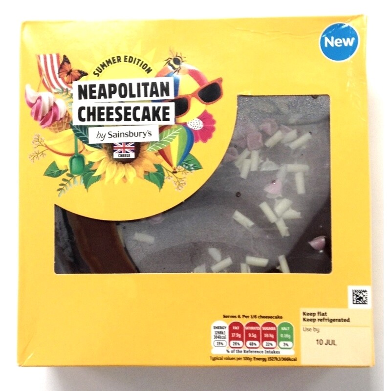 Sainsbury&#39;s Summer Edition Neapolitan Cheesecake
