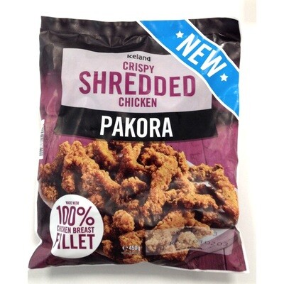 Iceland Pakora Crispy Shredded Chicken