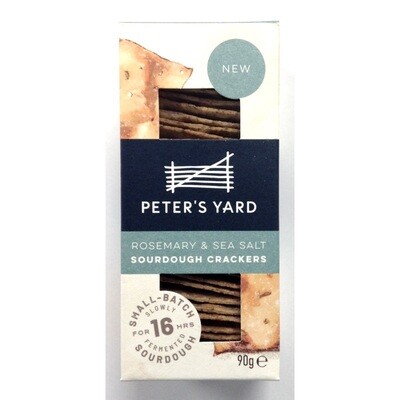 Peters Yard Rosemary & Sea Salt Sourdough Crackers